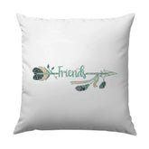 Best Friends Arrow Pillow, Friendship Gift Idea, Decorative Throw Pillow, Modern Home Decor, Couch Pillow, Unique Pillows - Tawshia